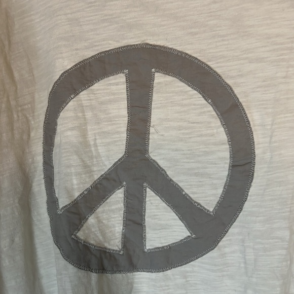 John Varvatos Star USA Peace Sign Symbol Graphic Tee Men’s X-Large T-shirt XL - Picture 2 of 11